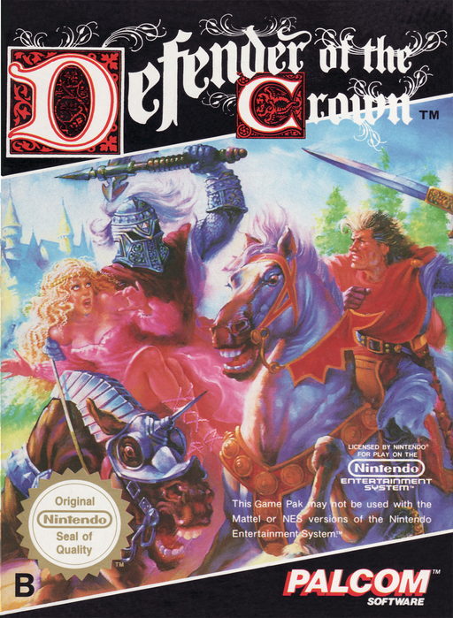 Defender of the Crown (France) box art